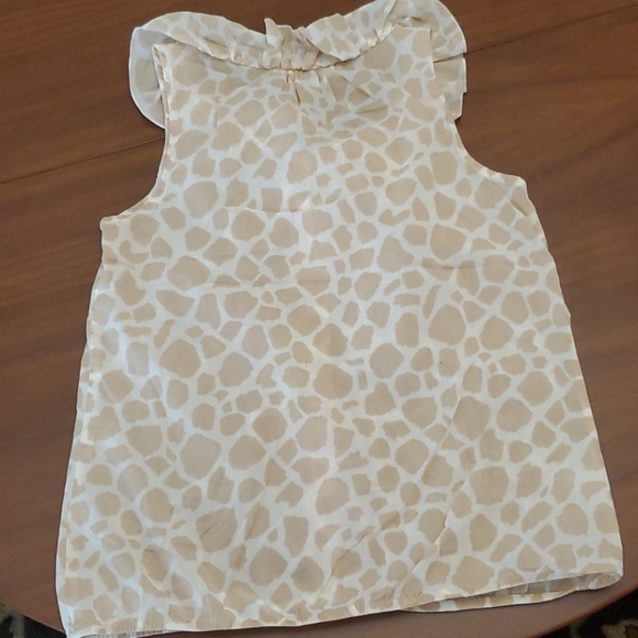 🍒5/$25🍒Loft Ruffle Sleeveless Blouse - Picture 4 of 4